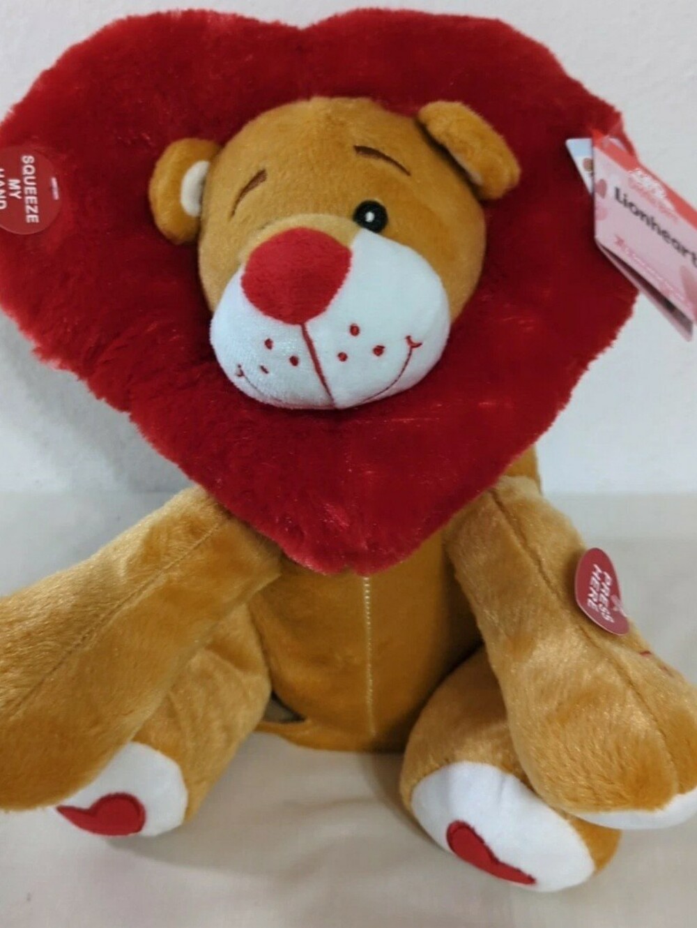 Cuddle Barn Toy Lion Animated Plush Dances to Song Come and Get Your Love New!